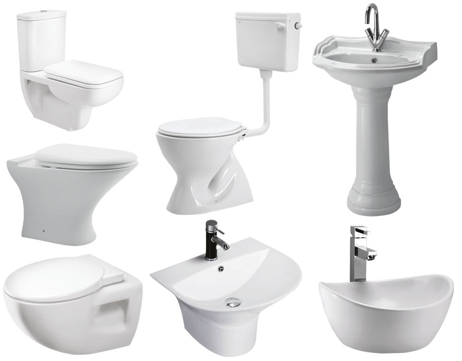 أدوات صحية وتجهيزات الحمامات